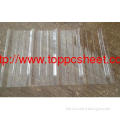 Clear Corrugated Polycarbonate Sheet